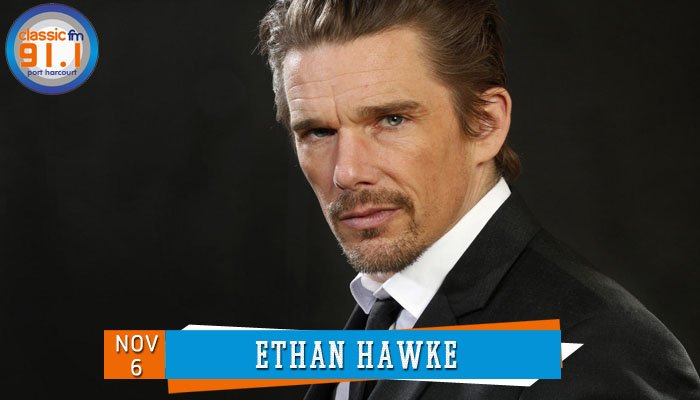 Happy birthday to American actor, Ethan Hawke. 