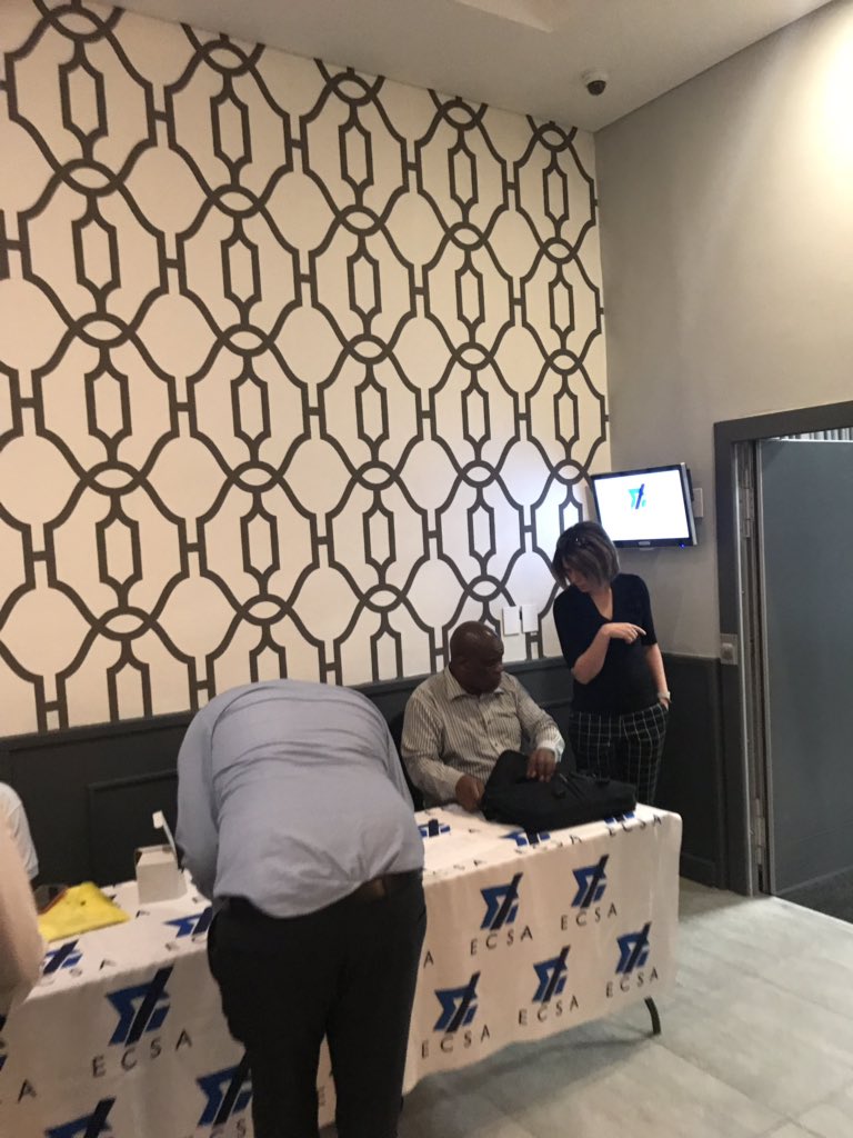 ECSAOfficial's tweet photo. The Johannesburg leg of Accreditation Training Workshop getting underway at @Birchwoodhotel this morning #AccreditationWorkshop #EcsaOfficial https://t.co/7iaBFs56a0