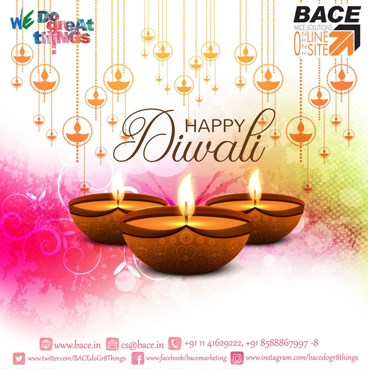 BACEdoGr8Things's tweet photo. #conference #conferencemanagement #conferencemanager #professionalconferenceorganizer #events #eventmanager #eventmanagement #pco #BACEMarketingPvtLtd #BACE #HappyDiwali #HappyDeepawali #shubhdeepawali #diwali2018 https://t.co/cvJKmTj5ak