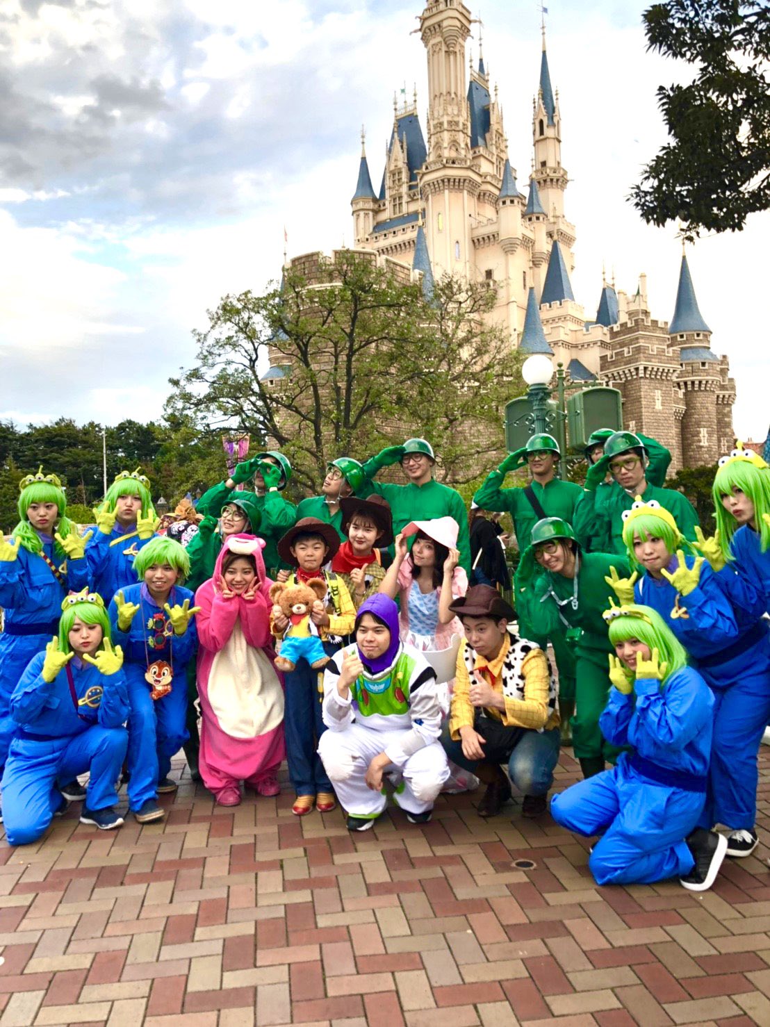 ななみ整骨院 今年もディズニーランドinハロウィン Tdl仮装 グリーンアーミーメン アーミーメン トイストーリー トイストーリー仮装 T Co Qdilaxkfxr Twitter