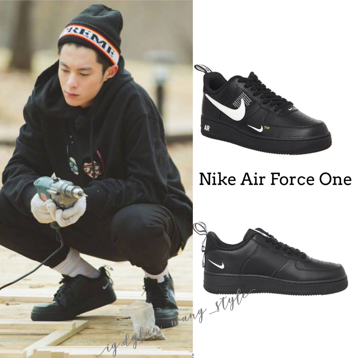 men's outfits with air force ones