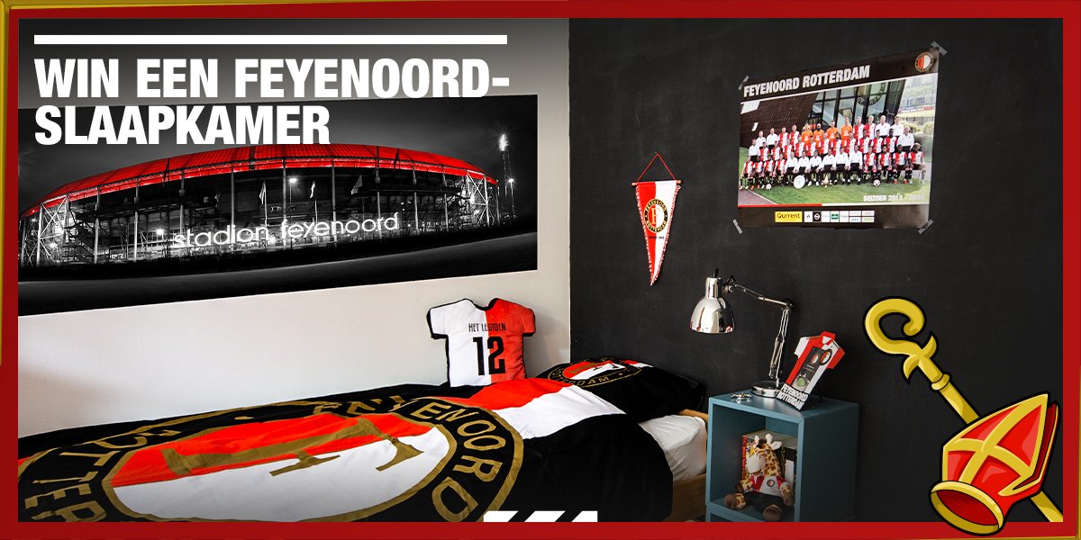 Rotterdam Twitter: "Welk kameraadje droomt van een Feyenoord- slaapkamer? Doe mee met de Sinterklaas-actie ⤵ 🛍️ https://t.co/SpHYHI5VB5 https://t.co/YpyKtYxhWX" / Twitter
