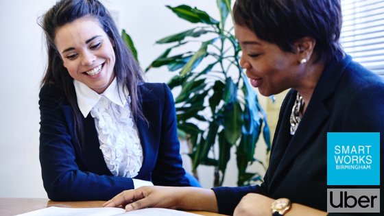 LoveBrumUK's tweet image. Lovebrum's corporate member @Uber join forces with local organisation @smartworksbhm helping women get back into work. Read all about it here:  ow.ly/RsU550jAG4X