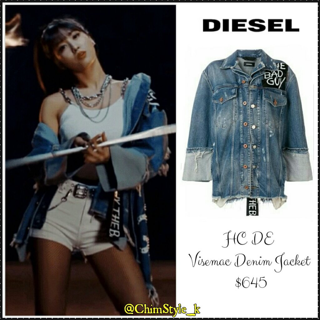 🌸 KPOP STYLE 🌸 on X: #TWICE's #Momo ~ 'Yes or Yes' MV ❤️👇 Jacket: DIESEL  - Hc De Visemac Denim Jacket ($645) #TWICEstyle #TWICEfashion #트와이스  #YESorYES  / X