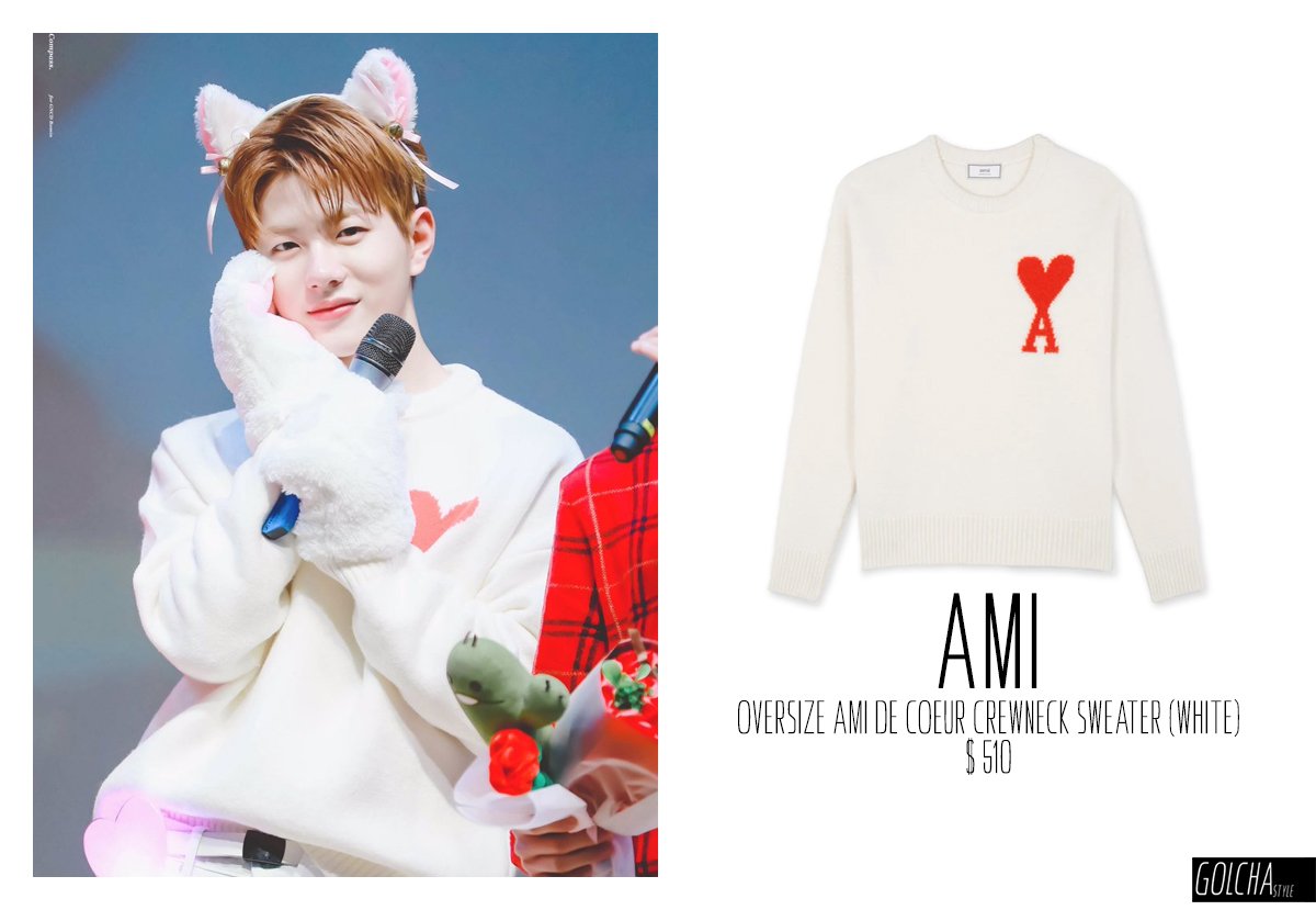 ami de coeur oversize crewneck sweater