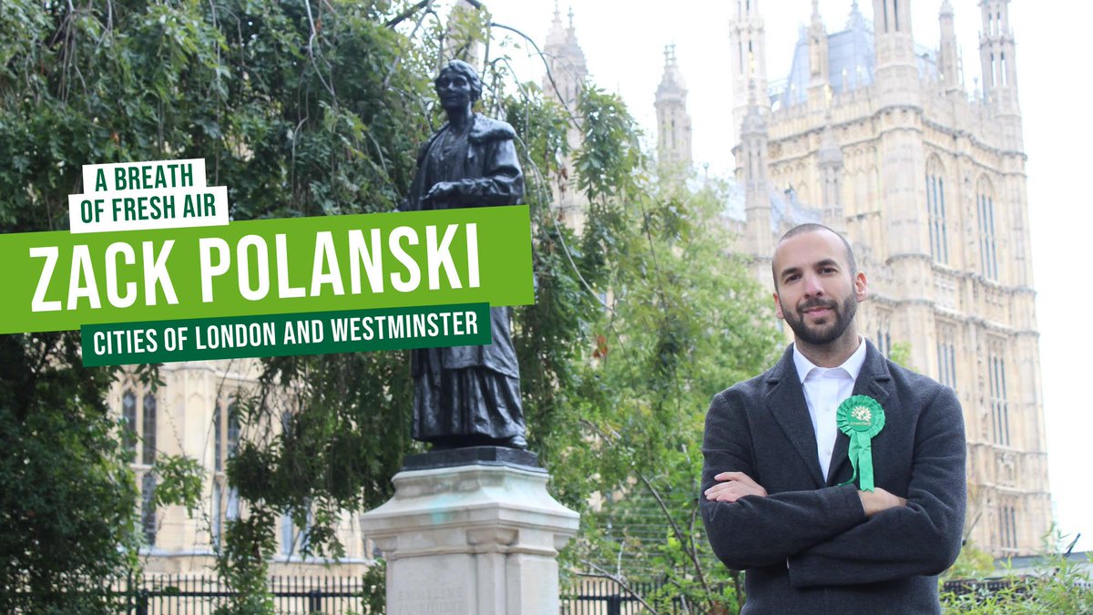 Delighted to be selected as the Green PPC for Cities of London &amp; Westminster.
 Our amazing city has rising homelessness, inadequate cycling infrastructure &amp; unacceptable levels of air pollution.
 We need to stand up for what matters (inc People's Vote on Brexit) #VoteGreen