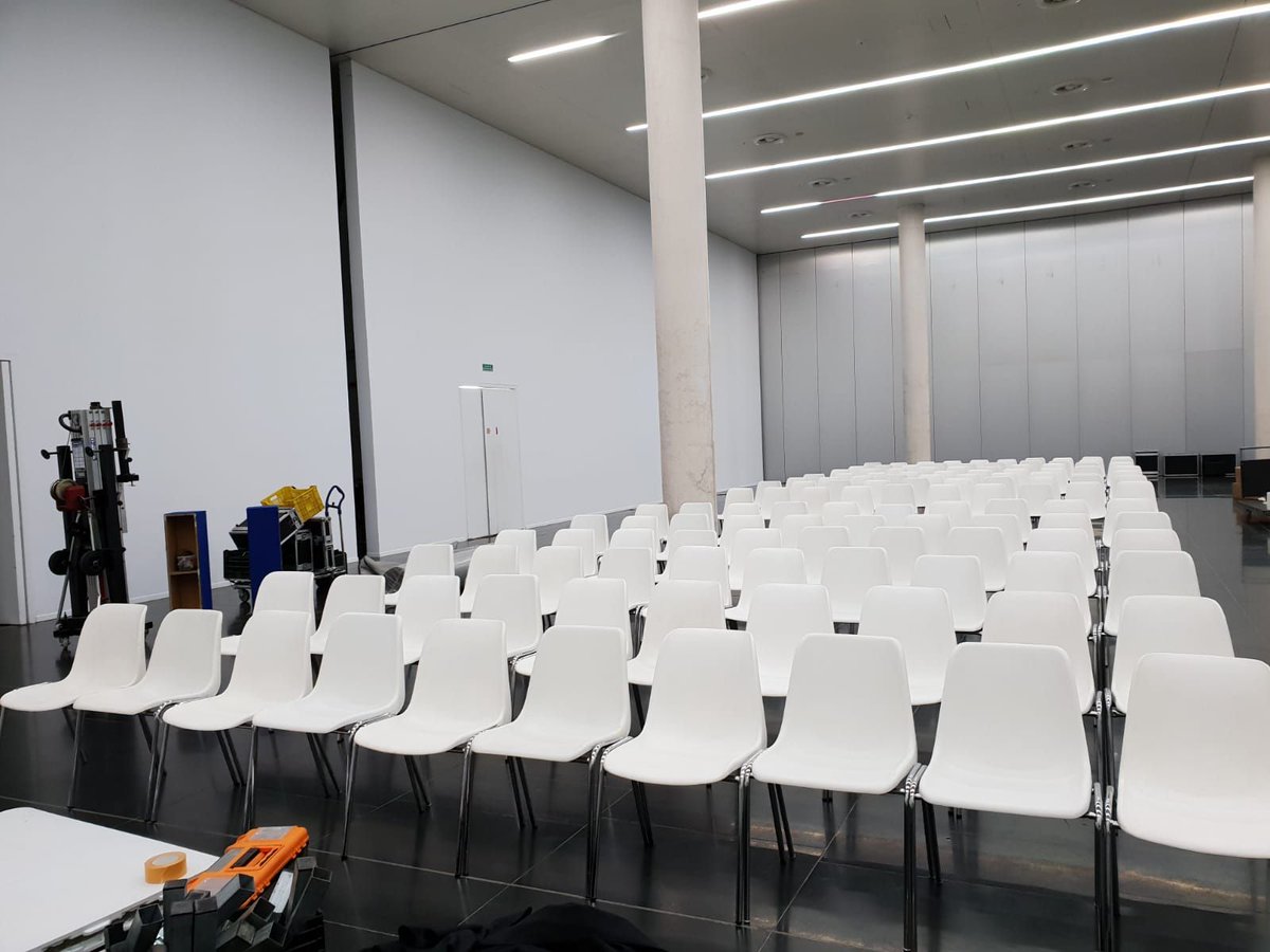 ¡Hemos vuelto al Pabellón de la Navegación, en #Sevilla. ¿Lo conocéis? Nosotros sí! 😝 😋 <a href="/atrilcongresos/">ATRILCONGRESOS</a> nos lleva a los mejores sitios!