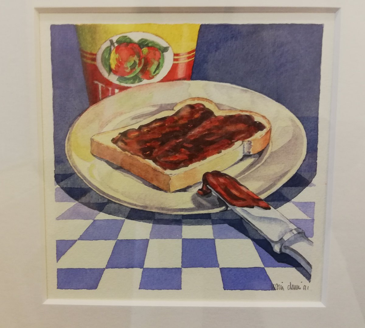 Hopelijk volgen nog vele dagen na een eerste dag werken voor het mooie Roermond. Met het Remunjs plankje op de achtergrond.