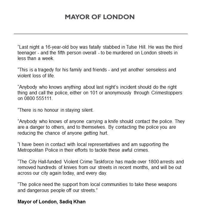 Mayor of London, Sadiq Khan tweet media