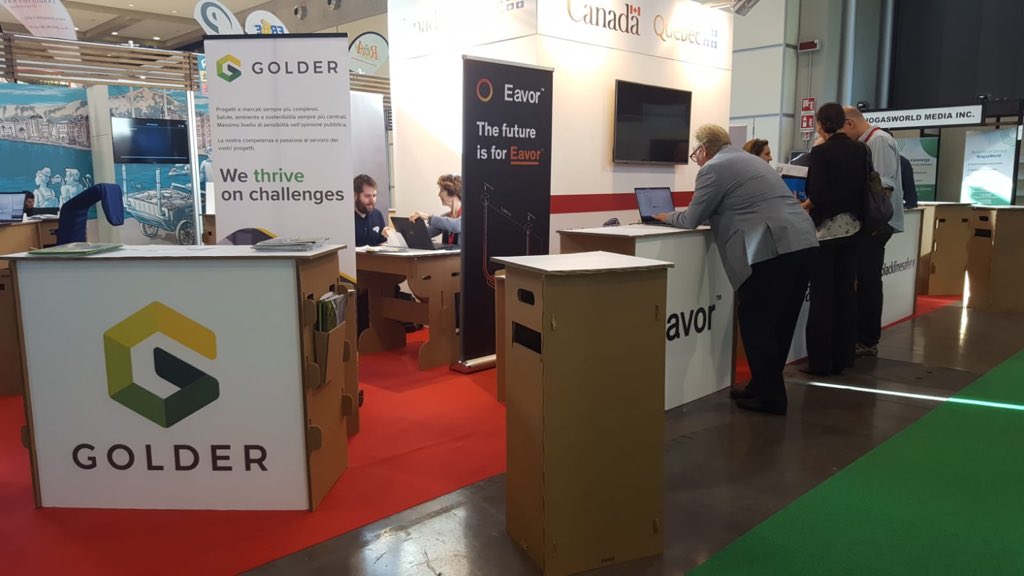 CanadainItalia's tweet image. Lo stand del Canada @Ecomondo @Keyenergyit è completamente ecologico 🌿 #livetheexample 
Al Padiglione D4 Stand 015 trovate il meglio delle tecnologie verdi canadesi 
 @blacklinesafety #Eavor #Drycake  @XebecInc @GolderAssociate @Stantec @LEDRoadway @WEnTechSolns
