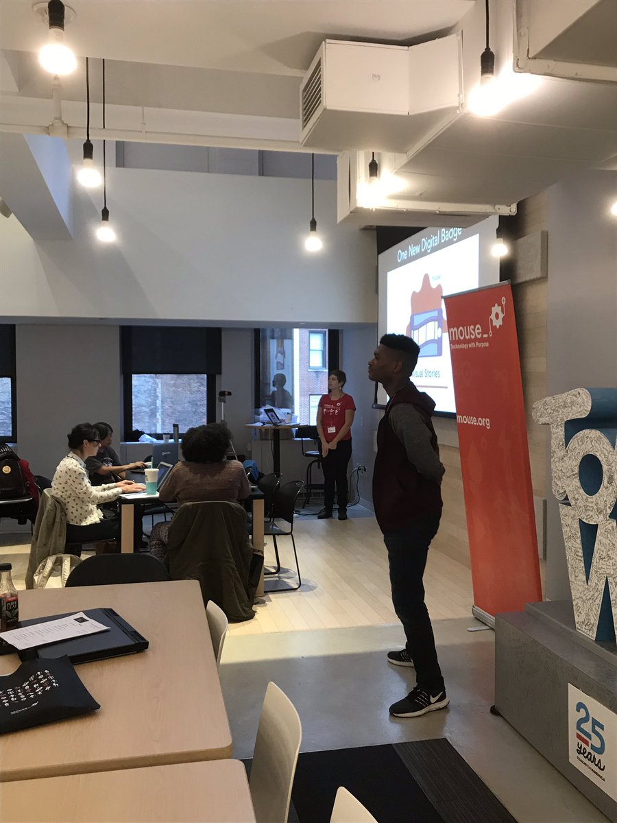 mrtomocon's tweet image. Kicking off @mouse_org #CreateCon at @TeachForAmerica today with intros from PD leaders @Bijesse, Rachel, Chelien, and @catlosleon — excited to work with our Serious Games @scratch + @unity3d projects today. #csforall #cs4allnyc #csk8 #ethicalcs #techwithpurpose