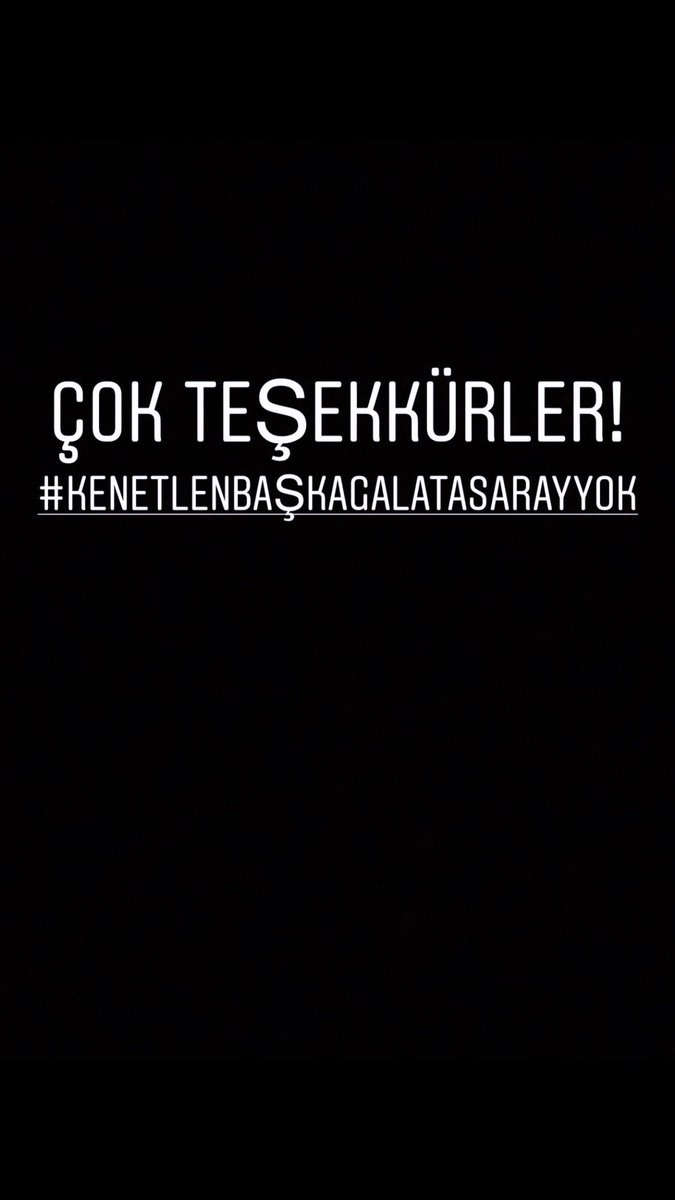 #KenetlenBaskaGALATASARAYyok 💛❤️