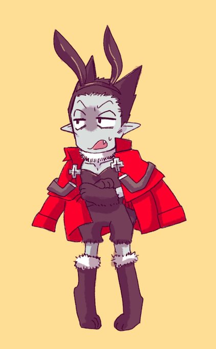 こないだ兎の日だと聞いて描いてたやつに色つけたやつ
バニードラドラちゃん(彼氏コート)(ロナドラ) 