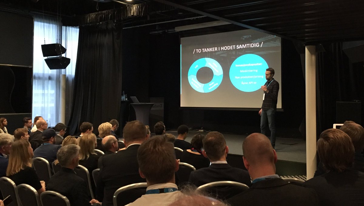 Cloud_Insurance's tweet image. Our CEO @AxelSjostedt rocking it on stage at the #DNFintech conference organized by Norway&apos;s financial daily @DN_no 💪