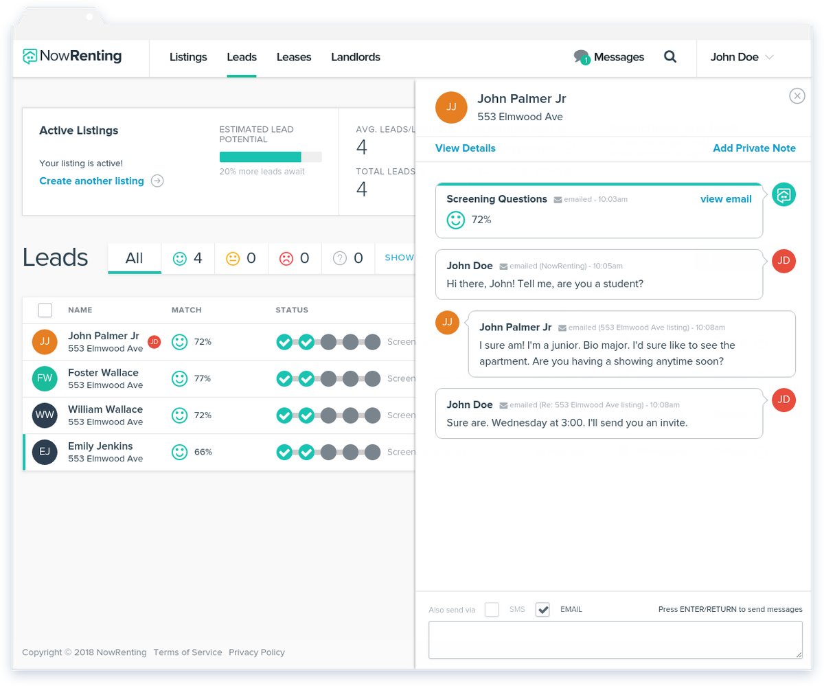 NowRentingcom's tweet photo. We bet you're tired of your personal phone ringing all the time. That's why #NowRenting has developed a separate email address and phone number, so you can manage all your rental-related communications on one easy dashboard. #NoHassleCommunication https://t.co/ZFIyZGGWMF https://t.co/nOTvJcLE8G