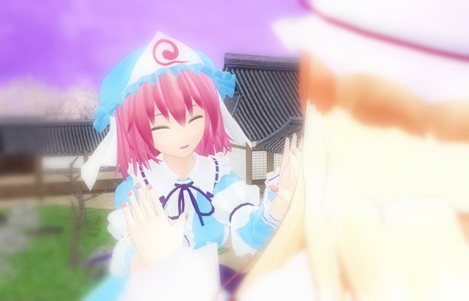 西行寺幽々子のtwitterイラスト検索結果 古い順