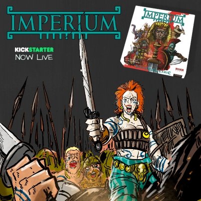 NSKNGames's tweet image. Asymmetric civ deckbuilder + Nigel Buckle + The Mico + David Turczi = Imperium Kickstarter is live! kickstarter.com/projects/nskng…