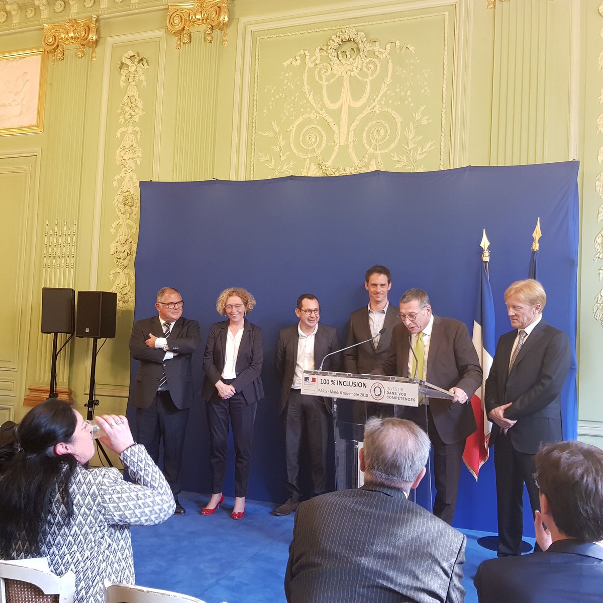 La fédération des entreprises d'insertion (@lafederationei) on Twitter photo Présentation des 6 premiers lauréats par <a href="/jeanmarie_marx/">Jean-Marie Marx</a> et <a href="/murielpenicaud/">Muriel Pénicaud</a>: @groupevitamineT <a href="/AAuteuil/">Apprentis d'Auteuil</a> @Humando_ et @groupeidees sont en première ligne pour innover dans l'#inclusion Présentation des 6 premiers lauréats par <a href="/jeanmarie_marx/">Jean-Marie Marx</a> et <a href="/murielpenicaud/">Muriel Pénicaud</a>: @groupevitamineT <a href="/AAuteuil/">Apprentis d'Auteuil</a> @Humando_ et @groupeidees sont en première ligne pour innover dans l'#inclusion