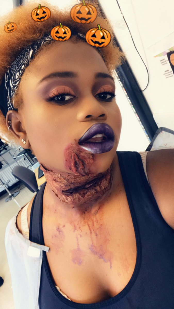 elite_salons's tweet photo. Take a look back to Halloween week. Would you believe this was the first time our hair&amp;media group had ever done special effects. #Halloween #Specialeffects #blood #gore #makeup #beauty #lipstick #E17 #Walthamstow #Walthamforestcollege https://t.co/uO323imN6d