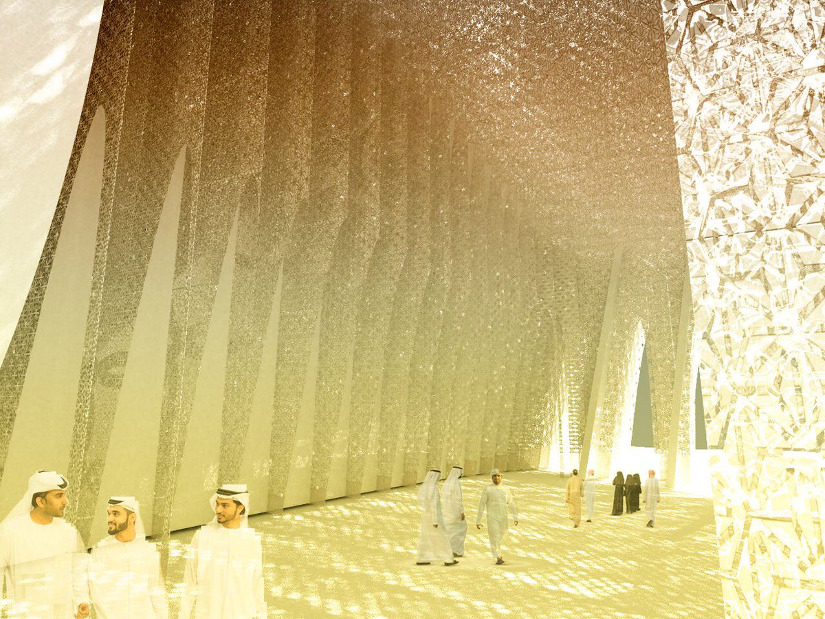 Iconic Mosque at Dubai _ International Design Competition entry by Play Architecture, Bangalore, India.