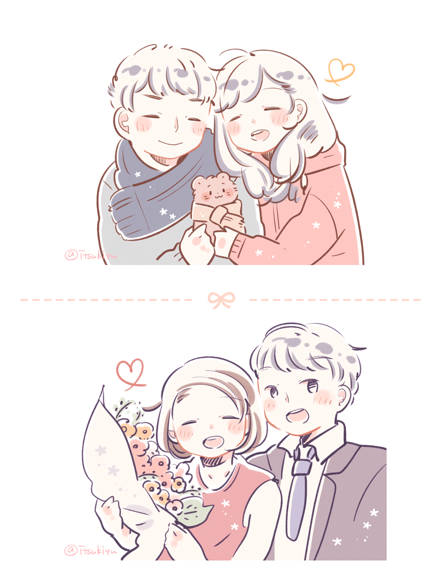 itsukiyu_yu's tweet photo. 企画で描かせて頂いた似顔絵イラストです。
ご参加ありがとうございました✨

また企画できたらいいな(* ´   ` *) https://t.co/ge8y5FuKUr