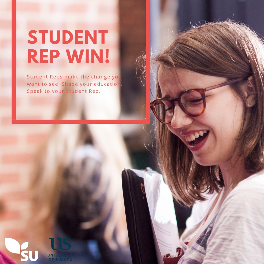 Student Rep win! Karolina, 1st yr Biology rep, has met with the library about missing textbooks, which they have now agreed to order 🥳 Well done Karolina! <a href="/SussexLifeSci/">Sussex Life Sciences</a>