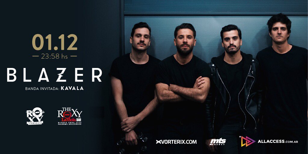 BLAZER “We Told You So” | #NewAlbum <a href="/TheRoxyArg/">The Roxy Arg.</a> - 01.12