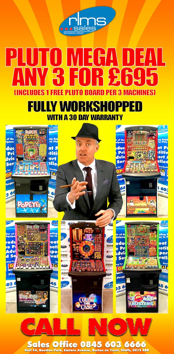 RLMS Sales (@rlmssales) on Twitter photo Fantastic Deal on Fully Workshopped Cat C Pluto Hi-Tech's - Any 3 for £695 Including an FOC Pluto Board - Limited Availability - Don't Delay Call RLMS Sales Today on 0845 603 6666
#rlms <a href="/coinslot777/">Coinslot777</a> @stephnorbury #tonyglanville #megadeal Fantastic Deal on Fully Workshopped Cat C Pluto Hi-Tech's - Any 3 for £695 Including an FOC Pluto Board - Limited Availability - Don't Delay Call RLMS Sales Today on 0845 603 6666
#rlms <a href="/coinslot777/">Coinslot777</a> @stephnorbury #tonyglanville #megadeal