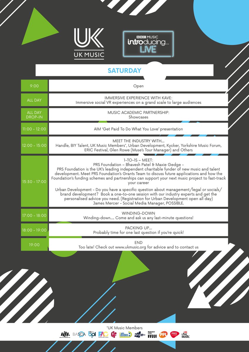 UK_Music's tweet image. We can't wait for @Introducing18, which starts on Thursday! Check out our daily programmes here feat @the_MPA, @ukMPG, @AIM_UK, @HalLeonardCorp, @PRSFoundation, @HandleRecruit, @KyckerMusic and many more...