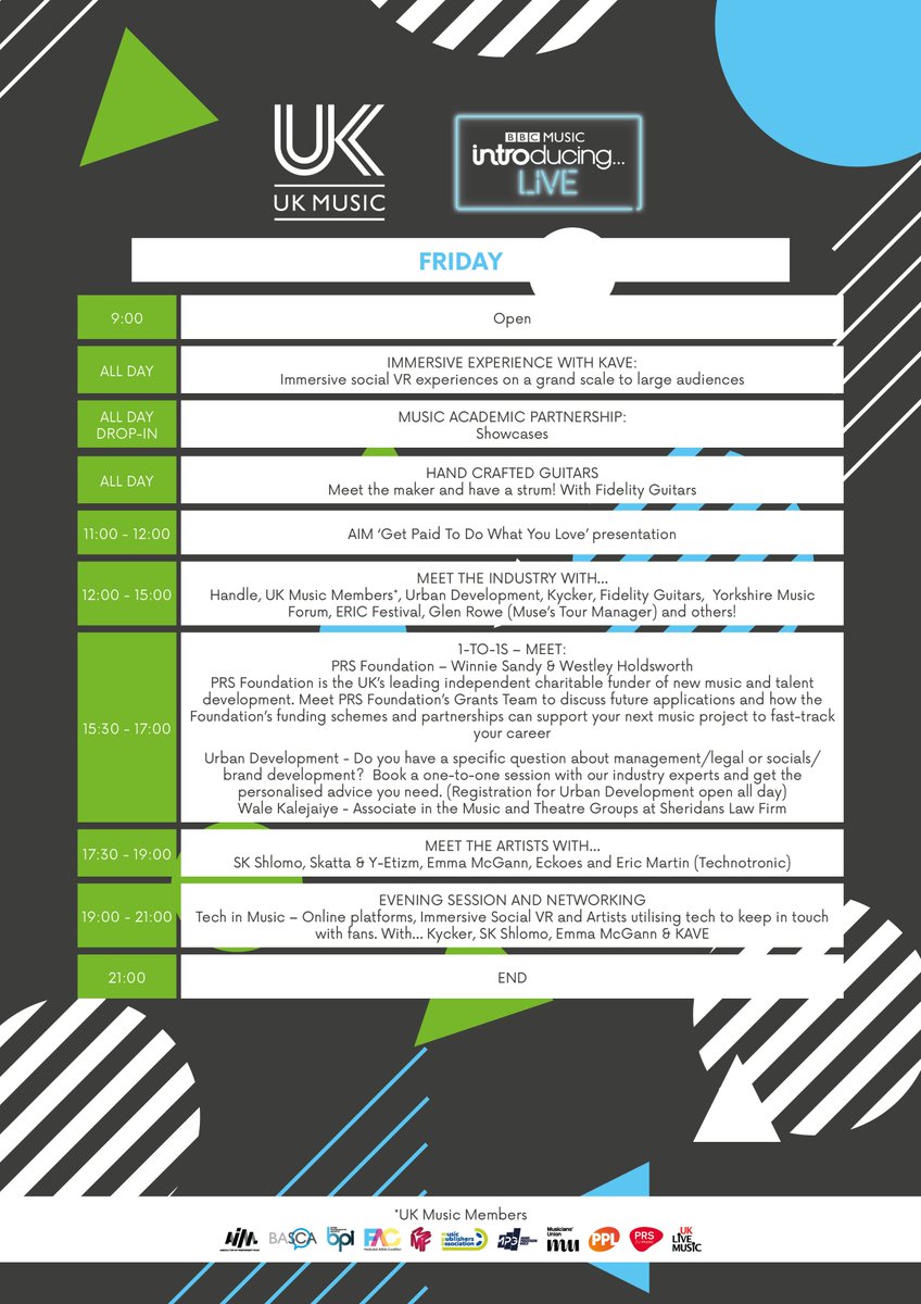 UK_Music's tweet image. We can't wait for @Introducing18, which starts on Thursday! Check out our daily programmes here feat @the_MPA, @ukMPG, @AIM_UK, @HalLeonardCorp, @PRSFoundation, @HandleRecruit, @KyckerMusic and many more...