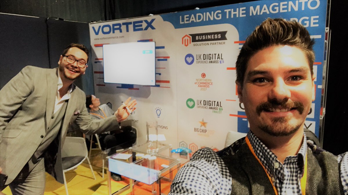 We're at <a href="/eComShowNorth/">eCommerce Show North</a> today in Manchester! Come down and say hello to our directors James and Antony on stand 142. We also have Alex from our sister company <a href="/EralisDigital/">Eralis</a> partnering up with us for the day for all your eCommerce and digital marketing queries! 💥💻💪 #eCSN18