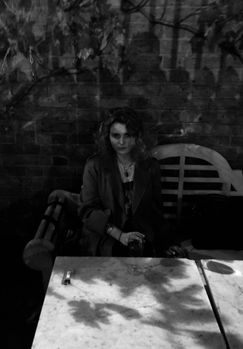Evening drinks in the shadows <a href="/BrunswickHse/">Brunswick House</a> #birthday #London