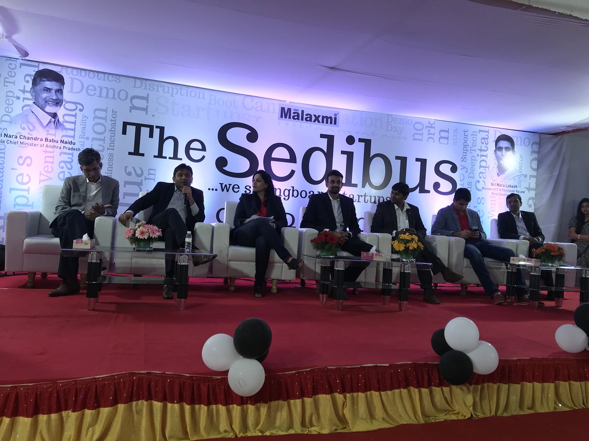 Happy to be at The Sedibus Inauguration at Vijayawada by Malaxmi Group #StartAP #Malaxmi