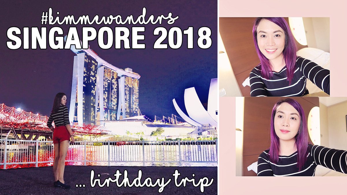 kimlmendoza's tweet photo. Singapore Travel Vlog: https://t.co/oi8BpyD6Fo
I went to Singapore for my first out-of-the-country birthday trip, which I truly enjoyed! Here's a little vlog of our arrival and Day 1 happenings, I hope you enjoy watching! #KimmeWanders #Singapore
Love,
29-year-old Kim https://t.co/CbhDNLfir3