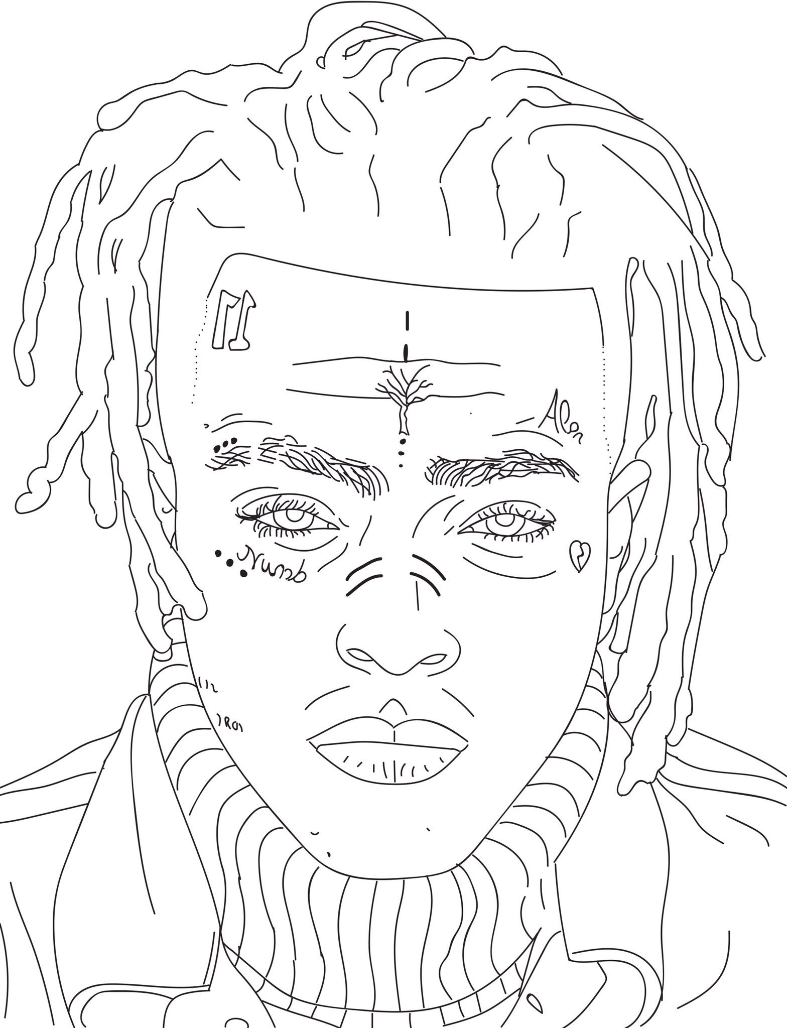 絵 xxxtentacion xxxtentacion 334771842017201 by @longlivejahseh18