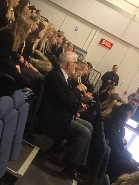CampsmountAcad's tweet photo. #Remembrance2018 #Armistice100 assemblies this week are led by our year 9 students with a visit from @PoppyLegion #Remebrance2018 #WeWillRememberThem #LestWeForget https://t.co/uzZgXgTgBa