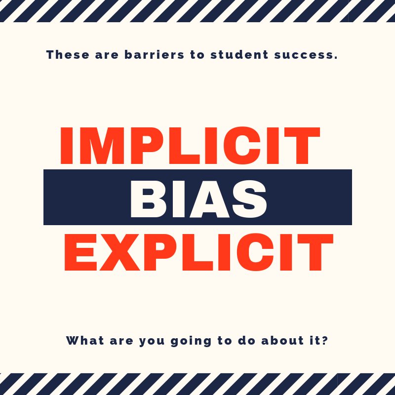 Right on the heels of the @ASCD Equity Conference. New Post: Being Explicit about Implicit Bias. saneebell.com/2018/11/06/bei…
#leadforward #leadupchat #edugladiators #edchat #satchat #WeLeadEd #hackingleadership #wgedd #ascd #tlap #ASCDILC #kidsdeserveit #HackLearning #txeduchat