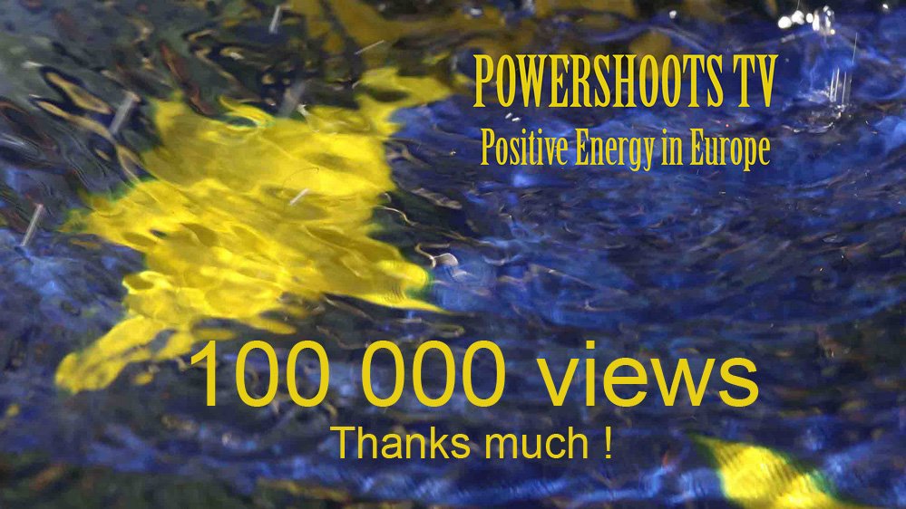 Powershoots's tweet photo. @PowershootsTV #PositiveEnergyInEU
A pleasure to annouce 100 000 views on the channel.
150 top politicians give a positive statement about EU
Thanks everybody supporting and Your Positive Energy !
See the channel here :
https://t.co/ebkU7tfSpU
Face Book https://t.co/2RYf57zWJU https://t.co/rTPec4baWc