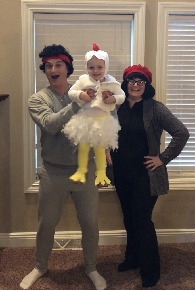 rocky and adrian costume