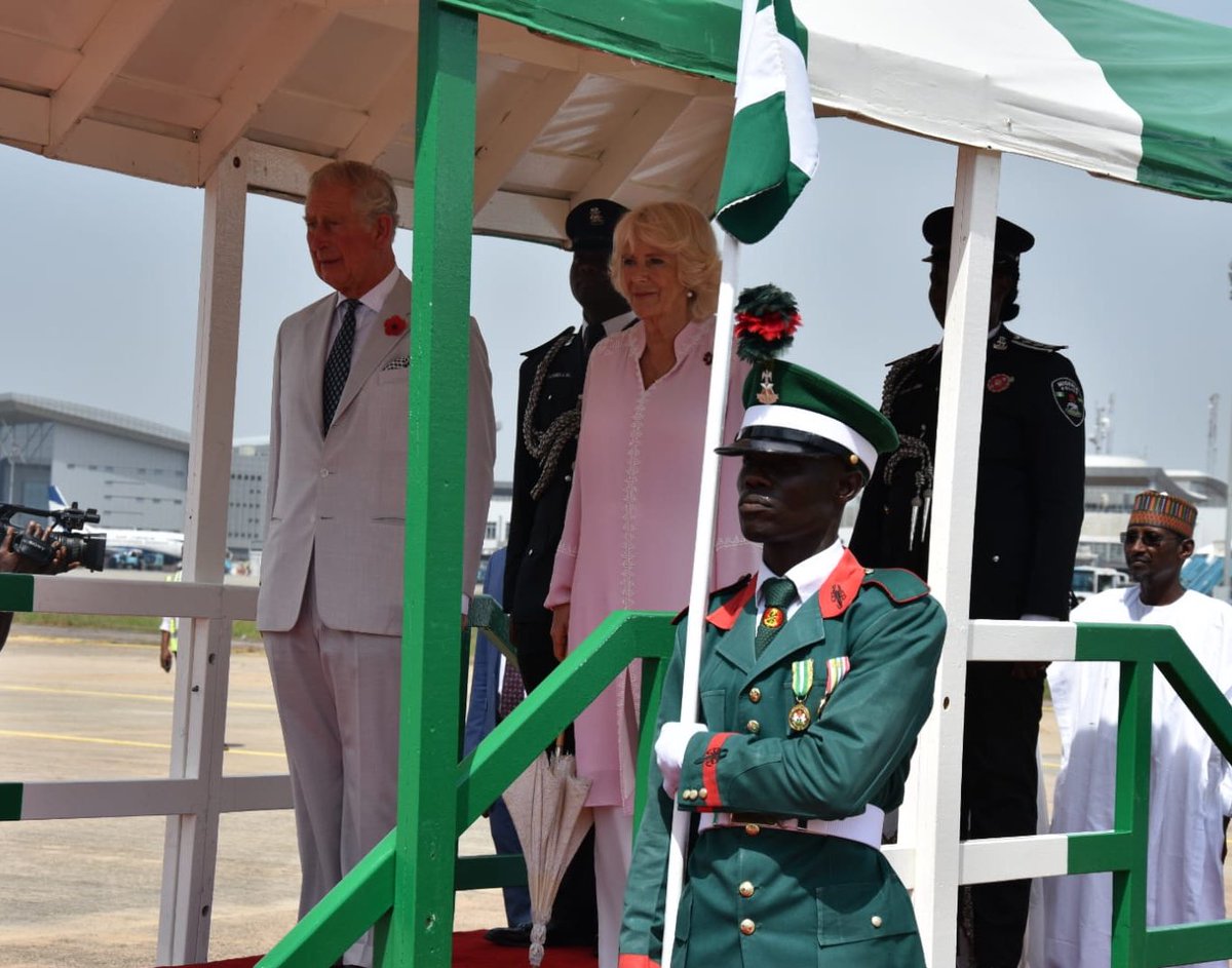 prince charles last visit to nigeria