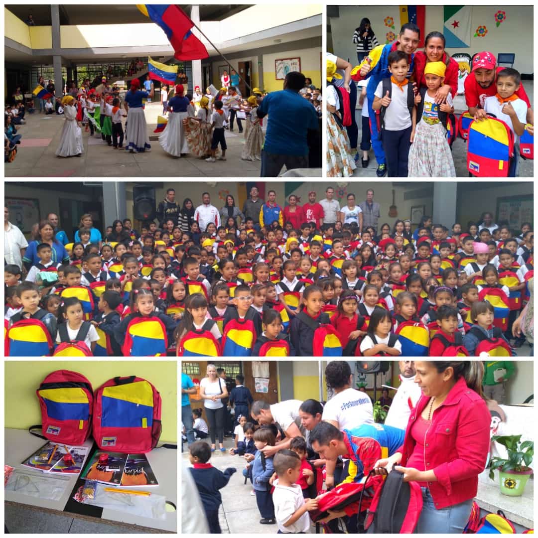 ariasova's tweet photo. En la escuela Dr. Ramon Reinozo Nuñez llevando alegría a los mas pequeños de la Milagrosa y el Amparo apoyando a las familias mas vulnerables a proteger su hogar, garantizando asi su derecho a la educación. Gracias !!! @JEHYSONGUZMAN @NicolasMaduro https://t.co/t6VnSaqGQj