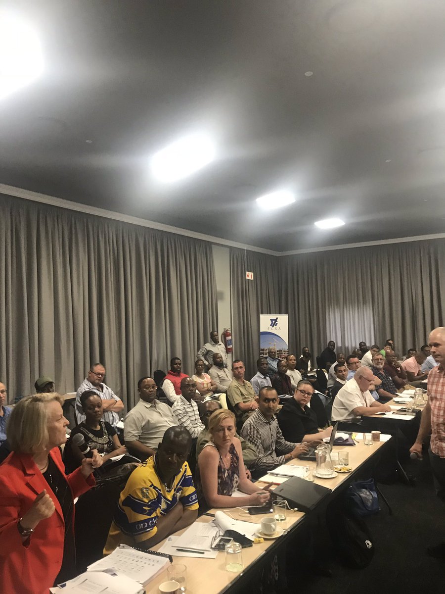 ECSAOfficial's tweet photo. An engaging Accreditation Workshop QnA going on: ‘We don’t want to be completely descriptive to an institution we allow them be flexible when creating program’ Prof Brandon Collier-Reed
#AccreditationWorkshop #EcsaOfficial https://t.co/FdmchlPi1S