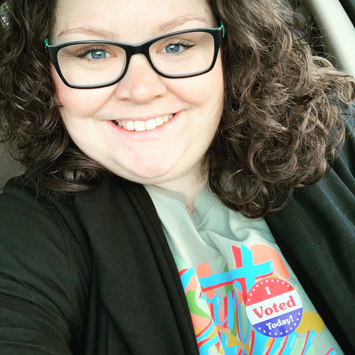 Cast my vote in my can’t stop shirt! Coincidence? I think not! #govote #cantstop #risdgreatness