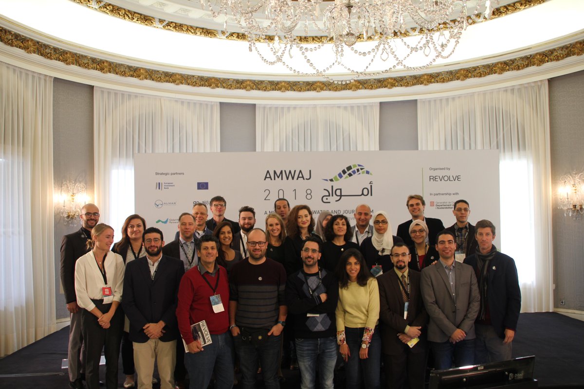 AMWAJAlliance's tweet photo. Wow! We're overwhelmed with the reaction to #AMWAJ18! #ThankYou to all partners, speakers & participants who made it so special - hope you all learned about #water & will #communicate it to the rest of the 🌍. Read our post-forum PR ▶️https://t.co/Agb1LZsF1w #Water #Journalism https://t.co/Uz8vT9pzzy