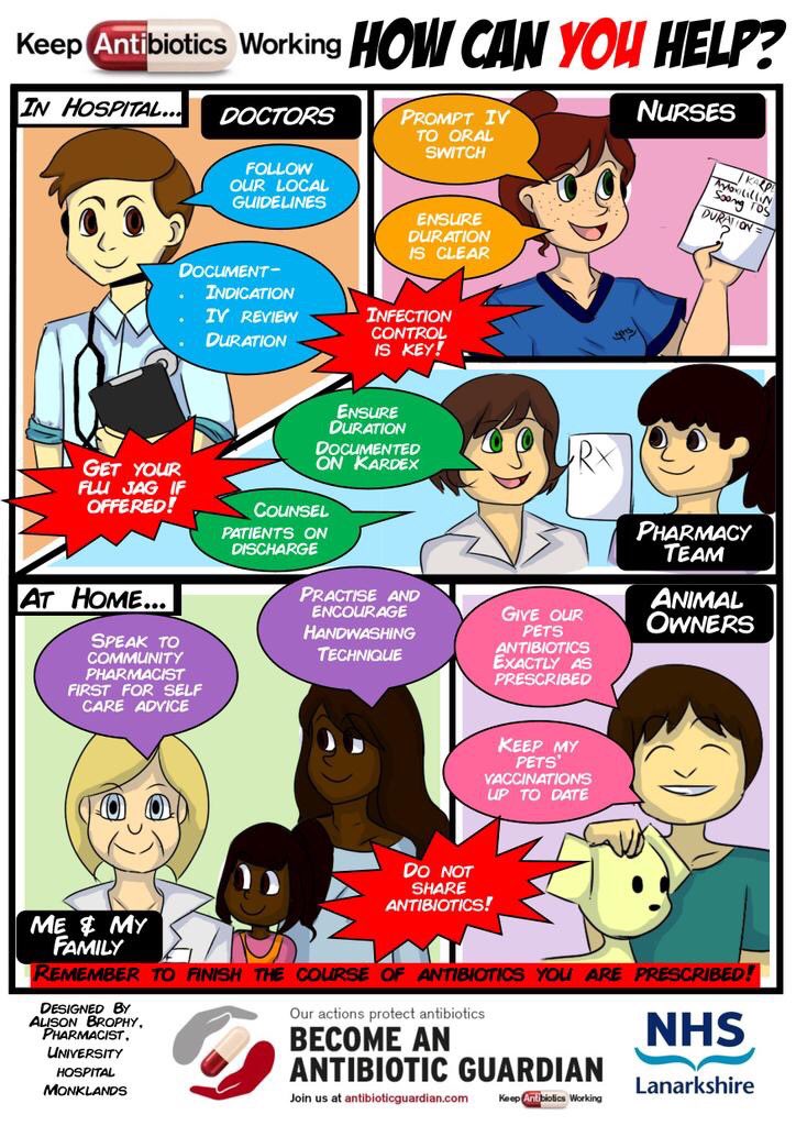 Thank you <a href="/pharmalison/">Alison Brophy</a> &amp; @MonklandsHosp. We all have a role to protect antibiotics as #AntibioticGuardian s and #KeepAntibioticsWorking cc <a href="/Frankerr1F/">Fran Kerr</a> <a href="/rpharms/">Royal Pharmaceutical Society</a> #ProtectAntibioticsZA #StopSuperbugs #EAAD #AntibioticResistance #WAAW20