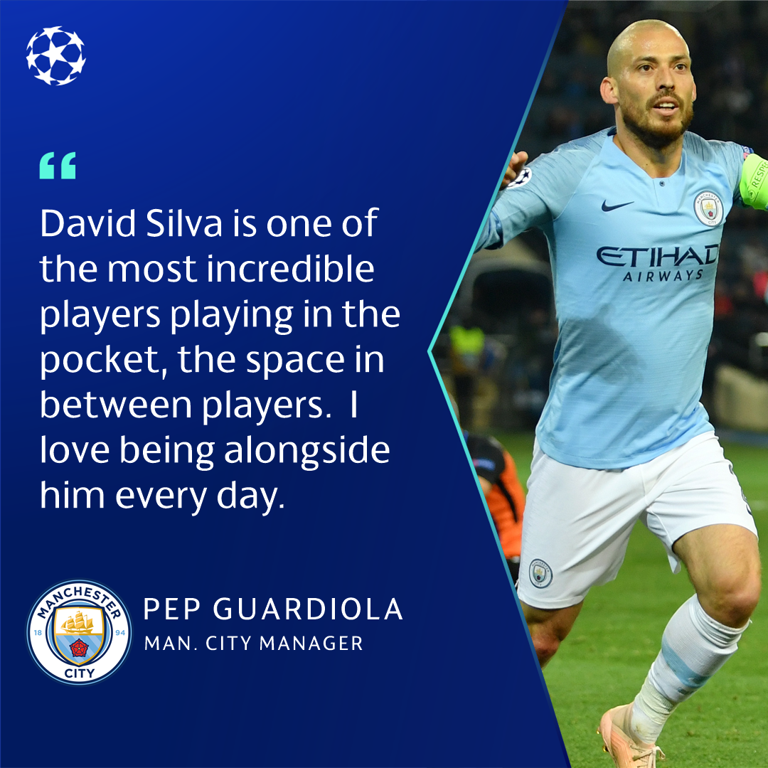 ChampionsLeague's tweet photo. Who's the greatest playmaker? 🧙‍♂️

Is David Silva in your top 3? 🤔

#TuesdayThoughts #UCL https://t.co/rjBpSftedR