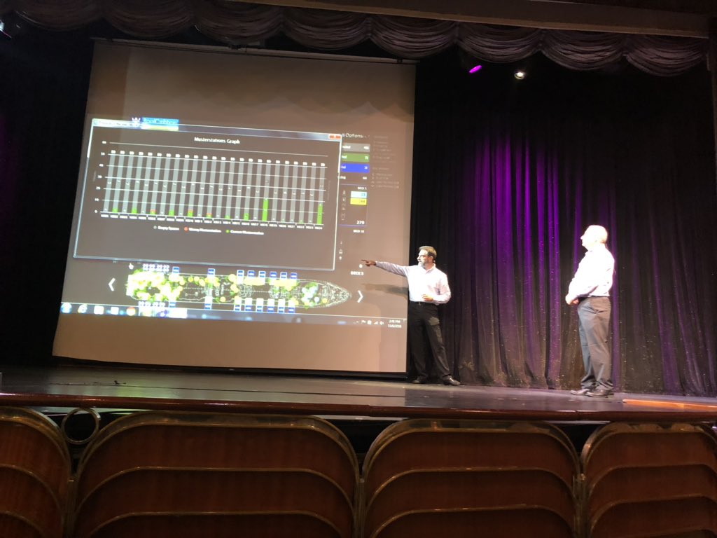 NatasaPilidou's tweet image. Proud of #Cyprus-based project @Lynceus2Market developing revolutionary #technology to save lives in case of emergency on board a cruise #ship. Fascinating demonstration on board @Royalcaribbean cruise ship in #Athens @maritimeCyprus #innovation