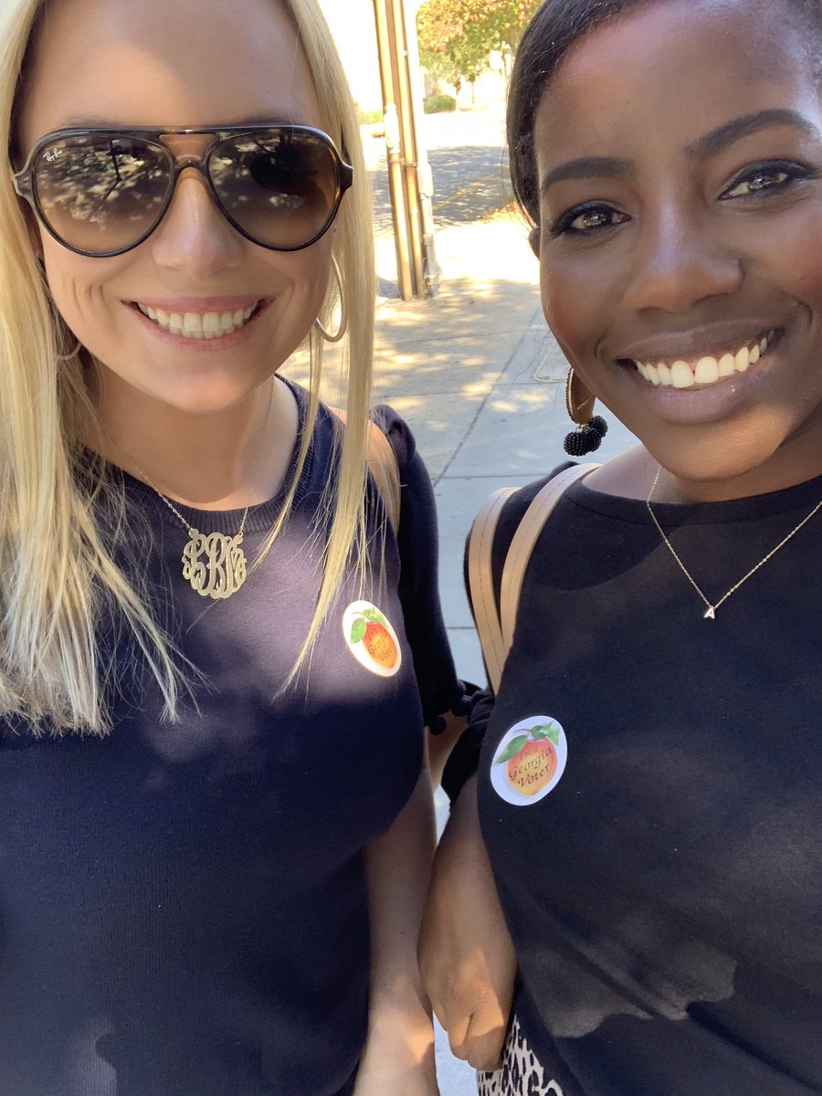 HeatherSueirro's tweet photo. I guess you can call this a #throwback since we voted last Monday. Today is the last day to vote. Get out and let your voice be heard! #ivoted #tmxvotes @laneboston2 #teamxtra https://t.co/vEDIZ16cD1