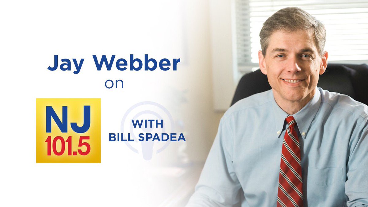 JayWebberNJ's tweet photo. I'll be joining @BillSpadea on @NJ1015 this morning at 8:50 to encourage everyone to #GOTV! Thank you for all you've done to support my campaign #NJ11! Let's do this! #WebberForCongress https://t.co/3Sks2fobRM