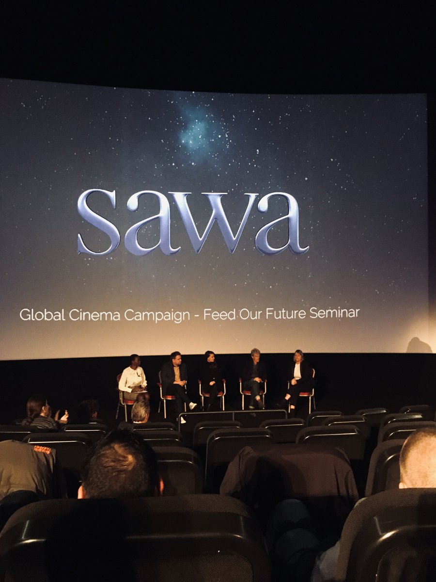 code d'azur (@codedazur) on Twitter photo Thank you <a href="/SAWATRADEBODY/">SAWA</a> for hosting our <a href="/madelonuljee/">Madelonuljee</a> on the panel about <a href="/WFP/">World Food Programme</a>'s campaign #FeedOurFuture together with Sir John Hegarty, <a href="/corinnewoods/">Corinne Woods</a>, <a href="/markyham/">Mark Hamilton</a> and Gladys Kyotungire.
It's been great to contribute to the social media campaign supporting the iconic cinema ad. Thank you <a href="/SAWATRADEBODY/">SAWA</a> for hosting our <a href="/madelonuljee/">Madelonuljee</a> on the panel about <a href="/WFP/">World Food Programme</a>'s campaign #FeedOurFuture together with Sir John Hegarty, <a href="/corinnewoods/">Corinne Woods</a>, <a href="/markyham/">Mark Hamilton</a> and Gladys Kyotungire.
It's been great to contribute to the social media campaign supporting the iconic cinema ad.